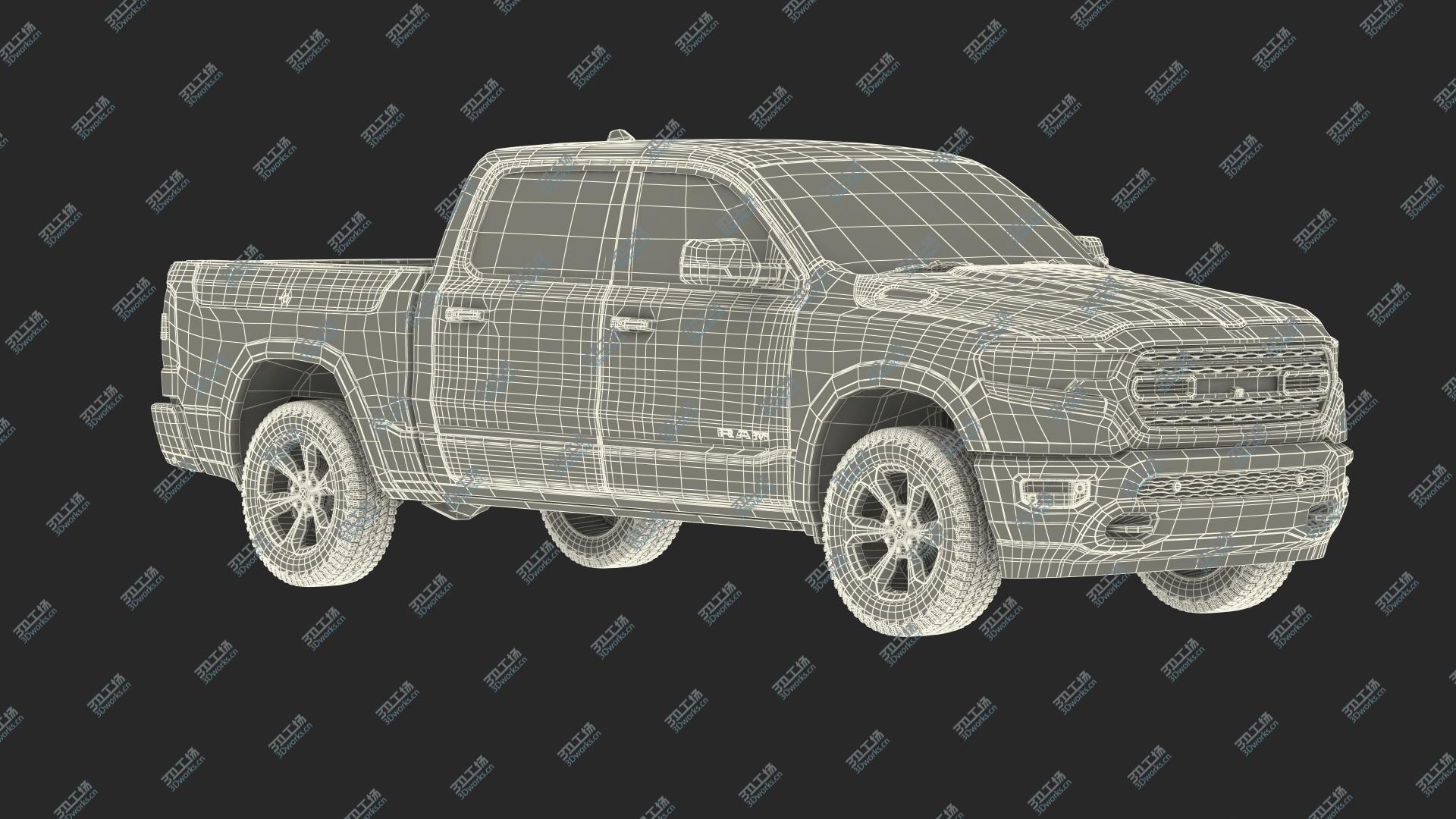 images/goods_img/2021040234/3D model Pickup Truck Dodge RAM 1500 2020 Rigged/5.jpg